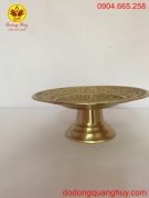 Mâm bồng bằng đồng cát tút đường kính 25cm