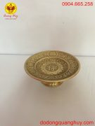 Mâm bồng bằng đồng cát tút đường kính 25cm