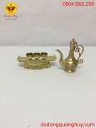 Ngai ba chén bằng đồng cát tút