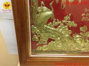 tranh mừng thọ bằng đồng