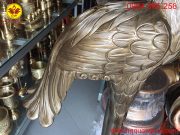 Thân đôi hạc đồng đỏ cao 1m95