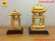 Khuê Văn Các bằng đồng mạ vàng 24k cao 20cm, 25cm