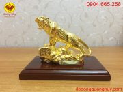 Hổ đồng mạ vàng 24k
