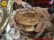 Đế Lư hương đồng vàng cao 1m27