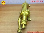 Tượng báo phong thủy bằng đồng