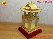Khuê Văn Các bằng đồng mạ vàng 24k