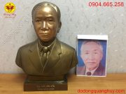 Tượng chân dung bằng đồng cao 42cm