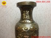 Hoa văn của lục bình sắc nét và tinh xảo