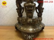 Ba chân đỉnh thất Lân vờn cầu