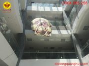 Lắp đặt quốc Huy đường kính 2m6