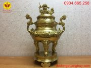 Đỉnh đồng cát tút nguyên chất cao 60cm