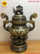 Mặt sau đỉnh cao 65cm hai màu