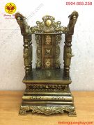 Ngai thờ gia tiên bằng đồng cao 68cm