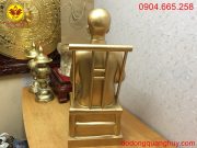 Hình ảnh mặt sau tượng đồng Bác Hồ