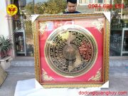 Tranh mặt trồng đồng bản đồ kích thước 1m3