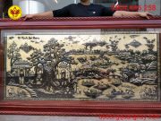 Tranh đồng cội nguồn sắc nét và tinh xảo