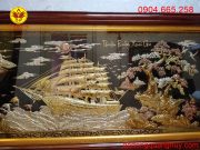 Màu sắc tranh đồng nổi bật bật, cuốn hút và bền lâu