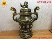 hoa văn mặt sau đỉnh