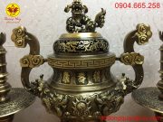 Hoa văn mặt trước đỉnh sắc nét và tinh xảo