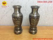 Lọ hoa khảm ngũ săc