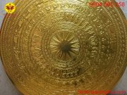 Hoa văn mặt trống đồng sắc nét và tinh xảo
