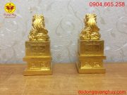 mặt sau ấn đồng dát vàng 9999