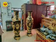 Đôi Lục Bình sắc nét và tinh xảo