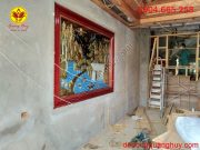 Tranh đồng sắc nét và tinh sảo