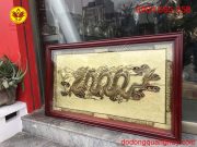 Hoa văn tranh đồng sắc nét và tinh xảo