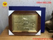 Quà tặng tranh khuê văn các bằng đồng Quà tặng tranh khuê văn các bằng đồng