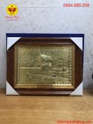 Quà tặng tranh khuê văn các bằng đồng Quà tặng tranh khuê văn các bằng đồng