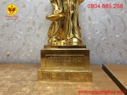 Tượng Đồng nữ tướng Lê Chân mạ vàng 24k