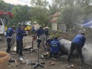 Làm nguội chuông đồng trọng lượng 600kg