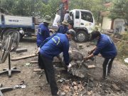 Chuông bằng đồng đỏ và thiếc sao vàng