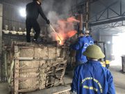 Rót đồng đúc tượng Phật