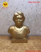 Đúc tượng chân dung bằng đồng cao 30cm