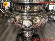 Hoa văn khảm tinh xảo và sắc nét