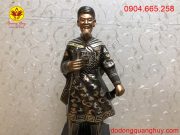 Tượng đồng Trần Hưng Đạo Khảm ngũ săc