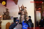 Vận chuyển lắp đặt Tượng Lên chùa