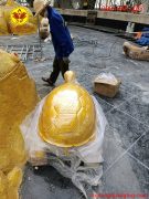 Lắp đặt Rùa đồng Tại đỉnh núi Bà Đen